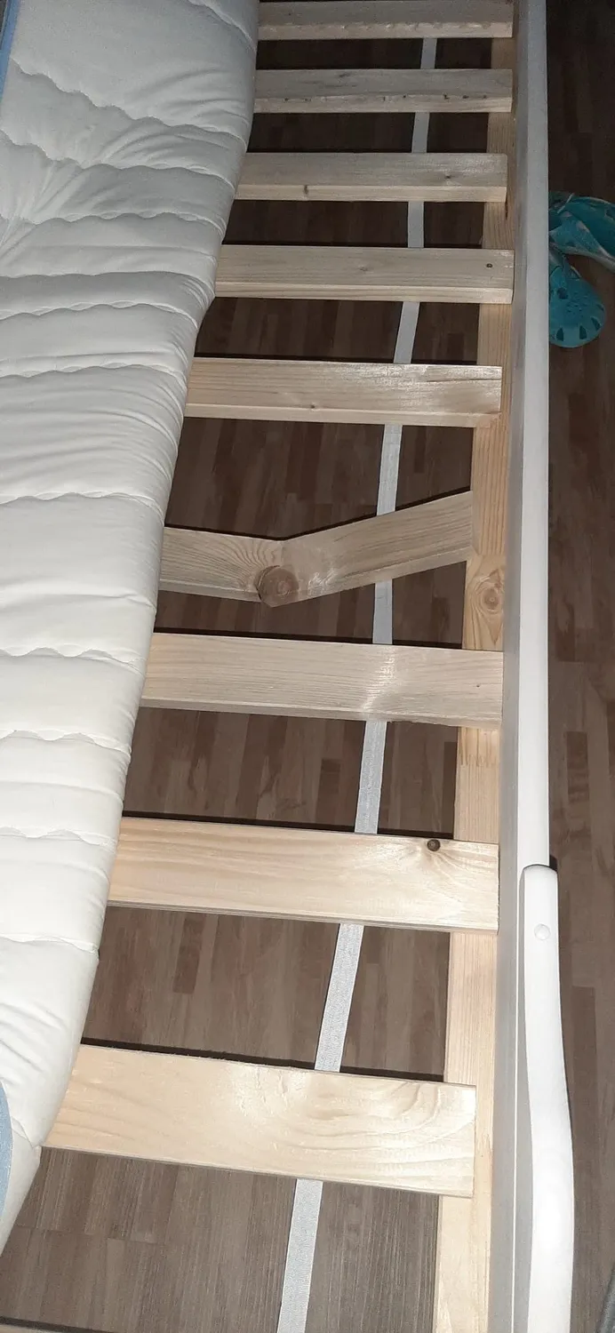 Inter Link Lattenrost Rollrost Massivholz natur