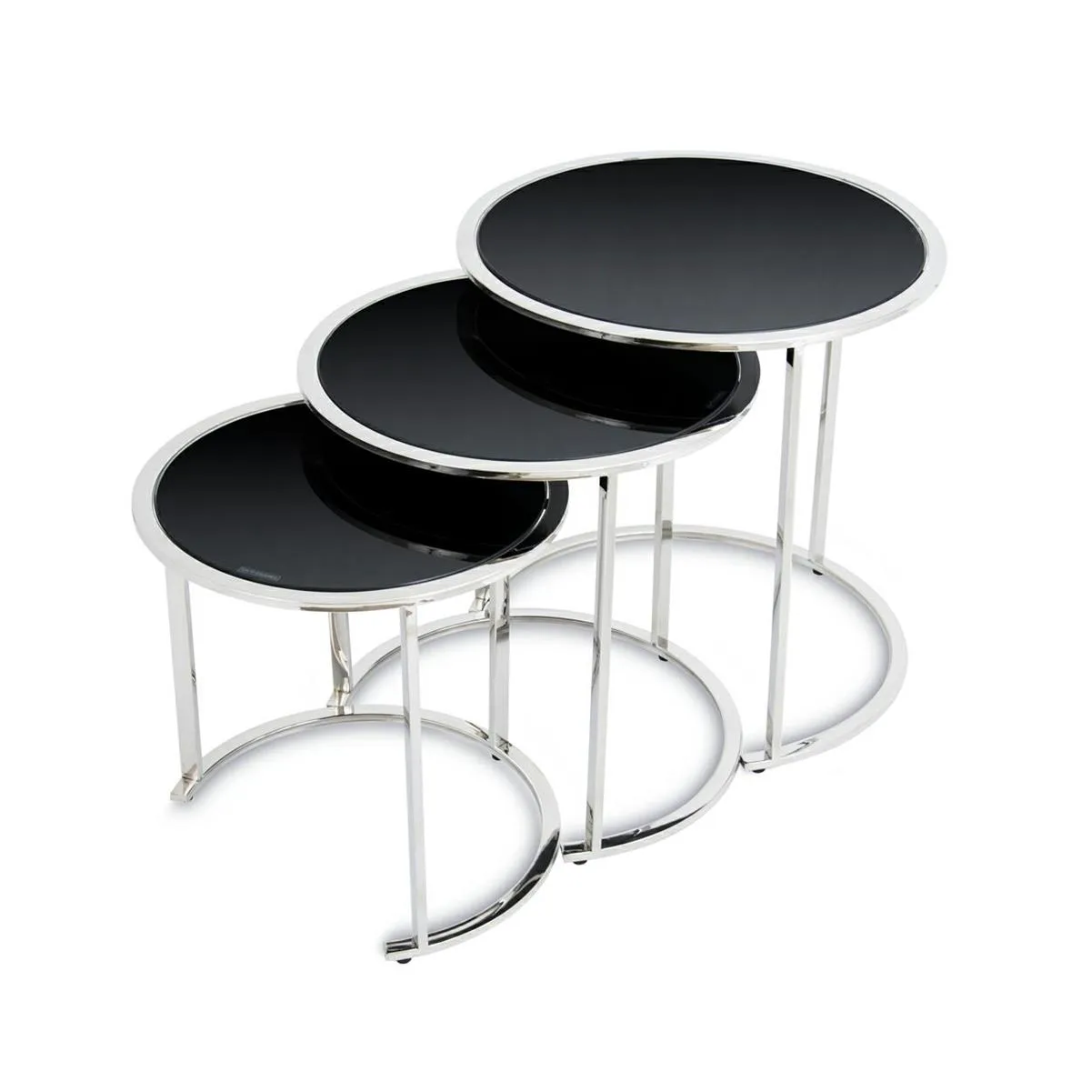 HOWHOMELY Vane Beistelltisch-Set 3-teilig