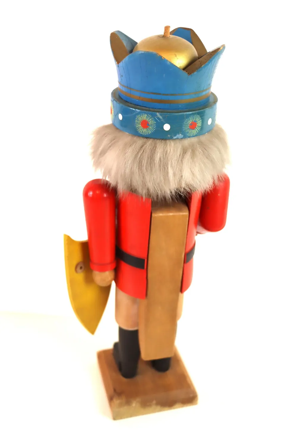 Mon Ami(e) Vintage Nussknacker Holz Erzgebirge handbemalt 36 cm