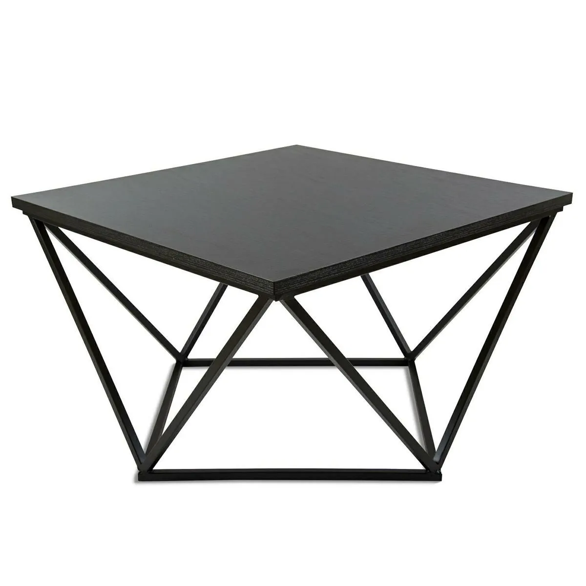 HOWHOMELY Curved 60 cm Beistelltisch