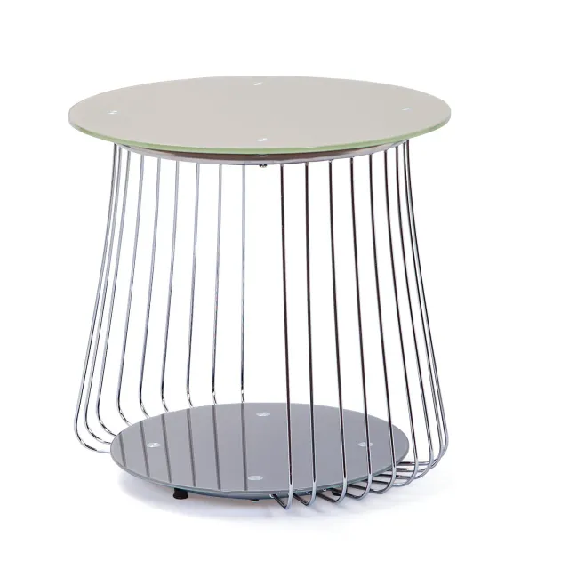 Inter Link Rivoli Couchtisch Glas Metall