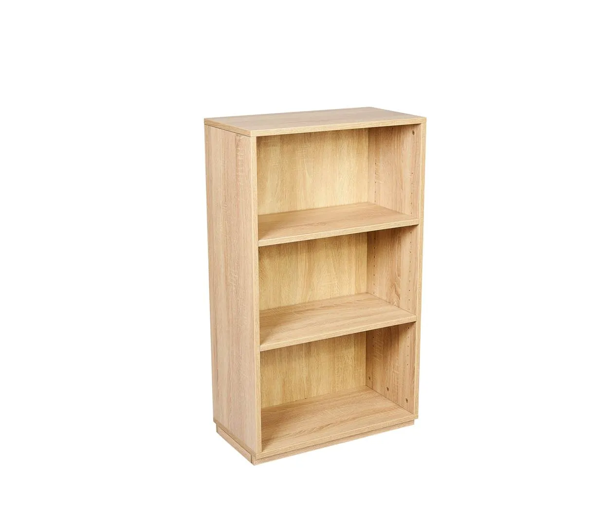 Kundler Home Der Bücherfreund Bücherregal mit Sockel Rückwand