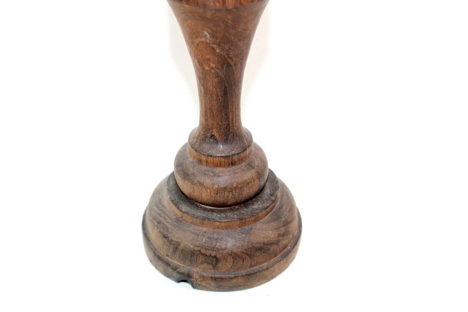 Mon Ami(e) Vintage Leuchte Holz Glas antik