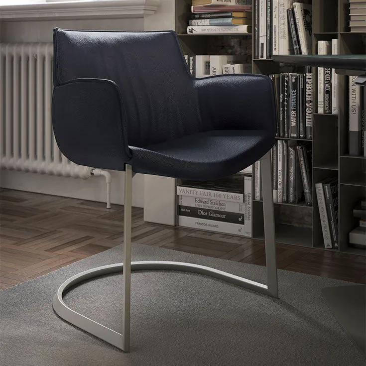 Cattelan Italia Rhonda Freischwinger Faltenoptik