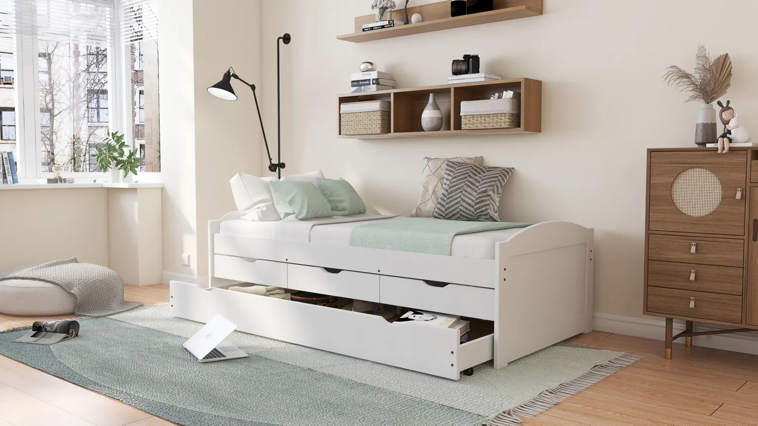 Inter Link Funktionsbett mit Ausziehbett