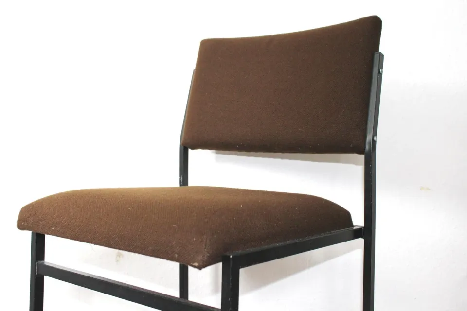 Mon Ami(e) Vintage Loft-Stuhl Stahlrohr braun vintage