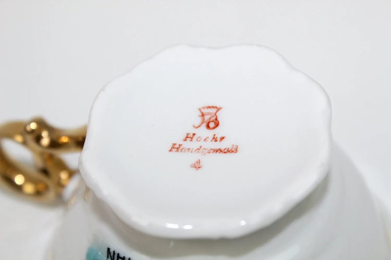 Mon Ami(e) Vintage Moccatasse Runkel an der Lahn handbemalt