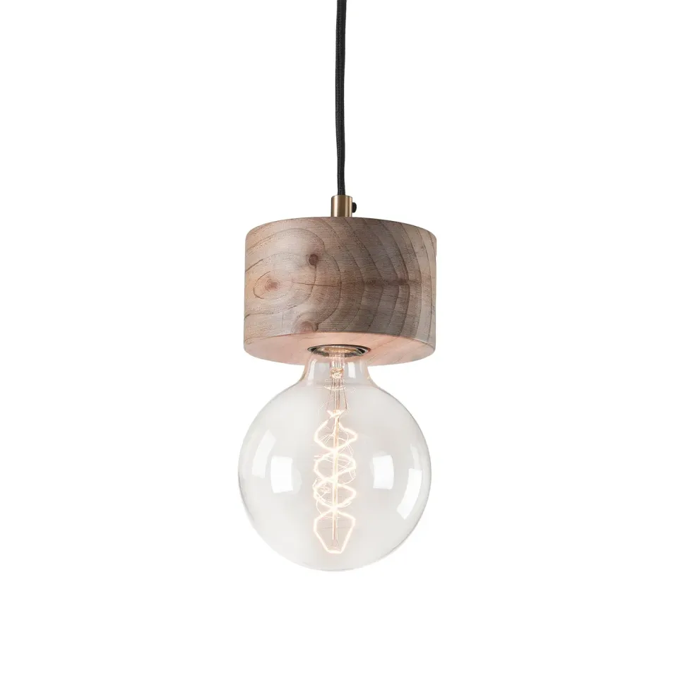 Kave Home Allie Pendelleuchte Mango E27 natur
