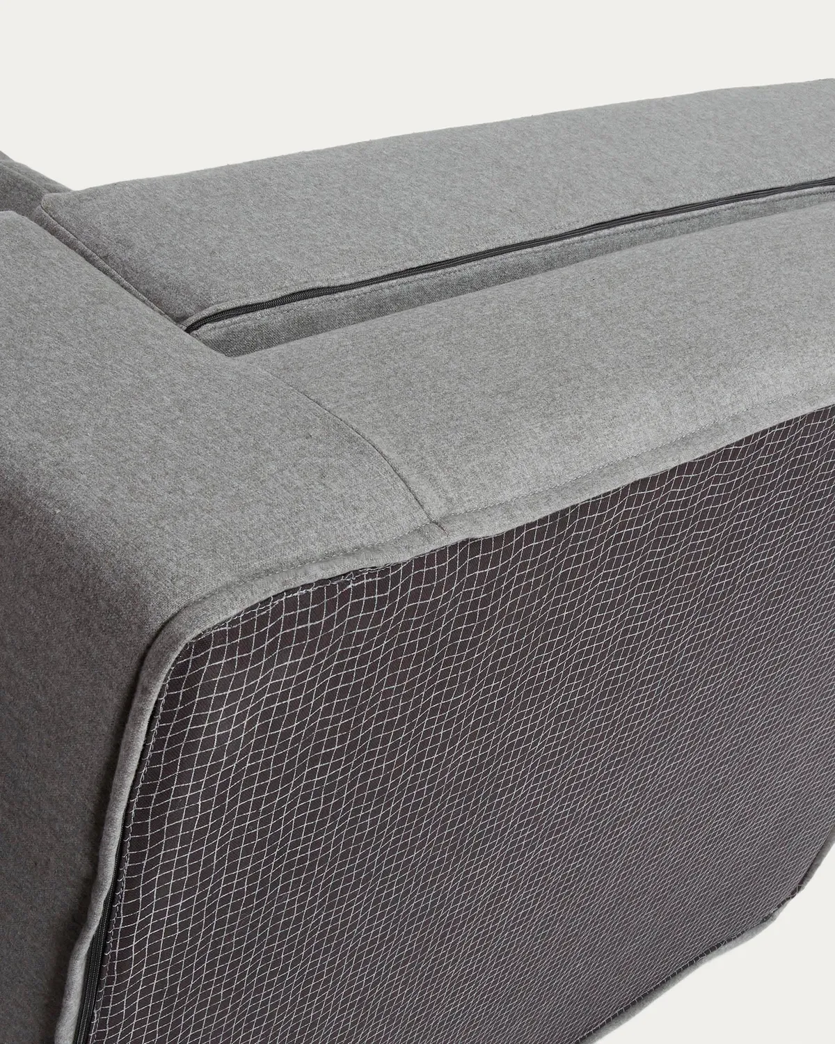 Kave Home 8,43E+12 Sitzsack grau 70 x 185 cm Teflon