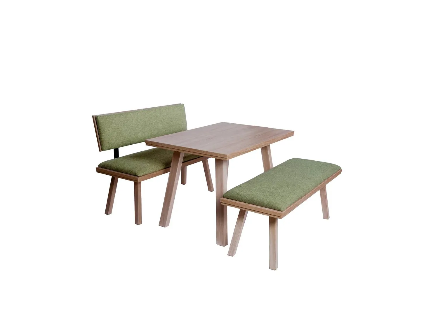 Kundler Home Die Zeitlose Essgruppe Set mit A-Beinen