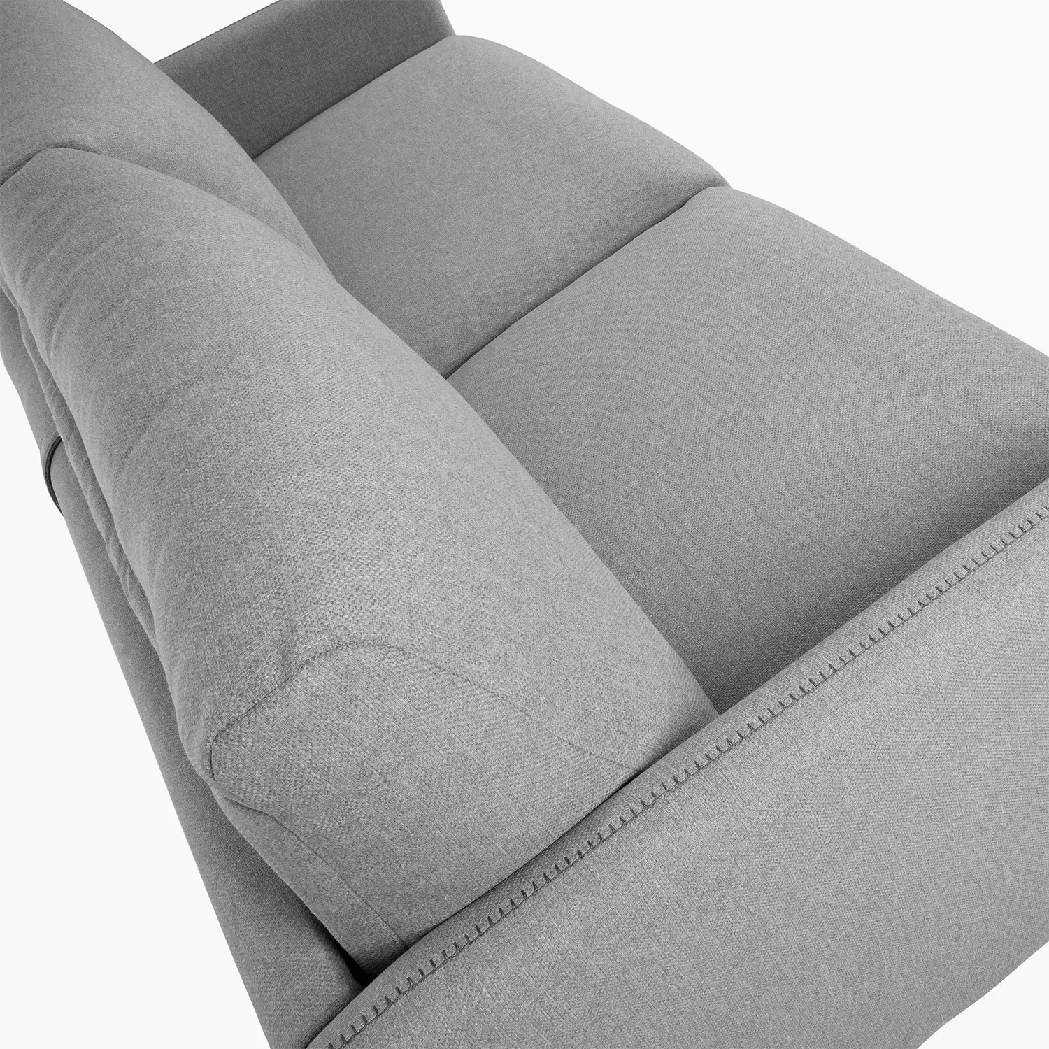Kave Home Schlafsofa 182 cm Grau Visco 140x196 cm