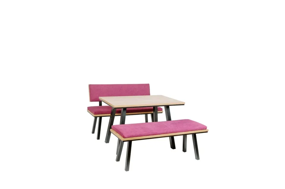 Kundler Home Die Elegante Essgruppe 3-tlg. A-Beine