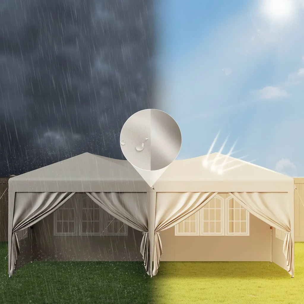 In And OutdoorMatch Faltpavillon Partyzelt wasserdicht
