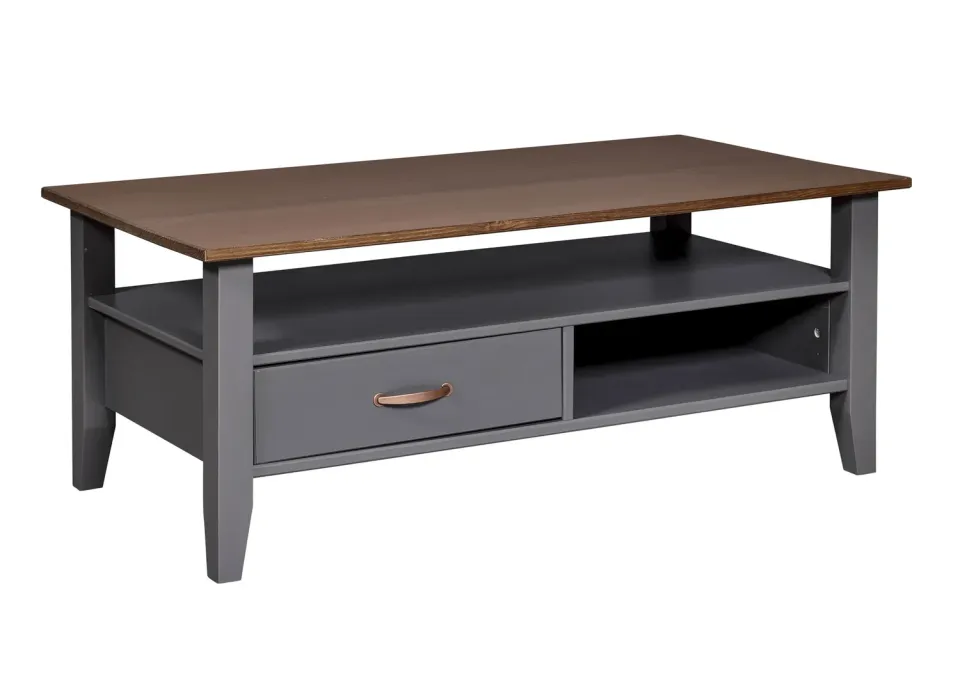 Inter Link Luzerna Couchtisch Artisan Eiche Optik Anthrazit