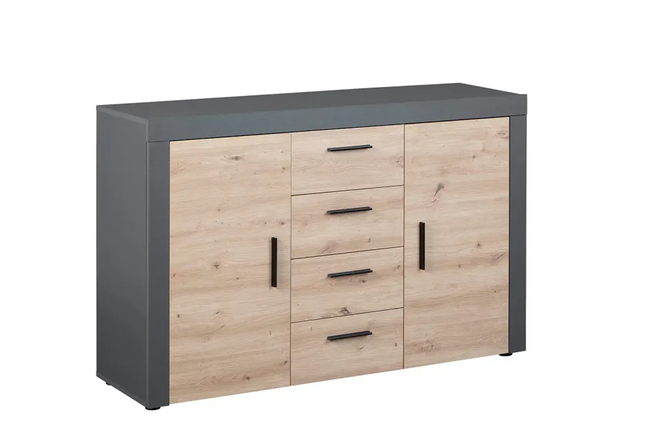 Inter Link Corbeto 2T4SB Kommode 4 Schubladen