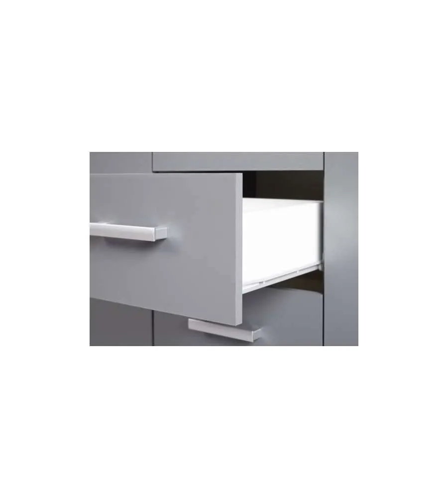 Inter Link Elenzio 2T4S Kommode 119 cm Grau