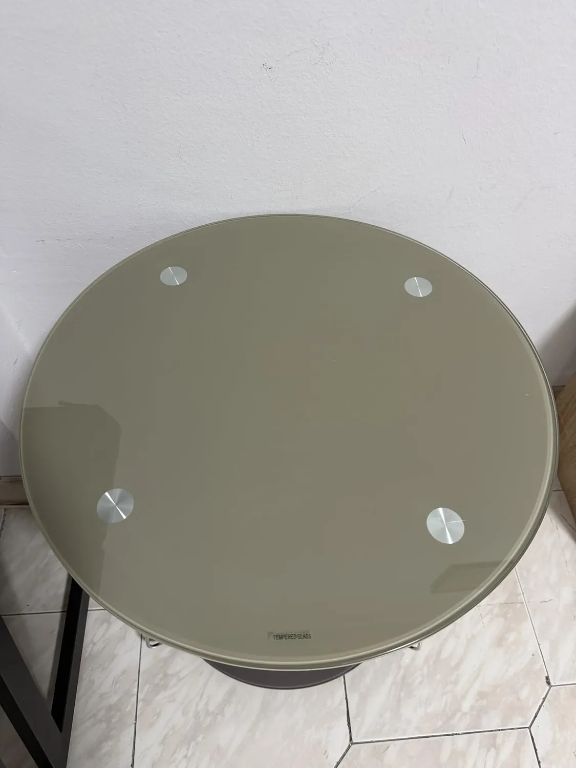 Inter Link Rivoli Couchtisch Glas Metall