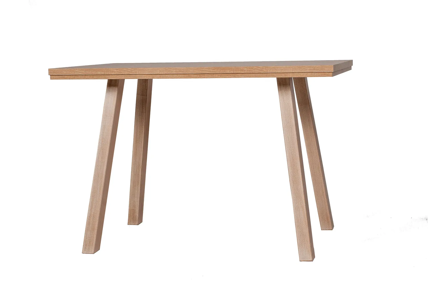 Kundler Home Der Klassische Esstisch 110x75 cm 4-Fuß Massivholz