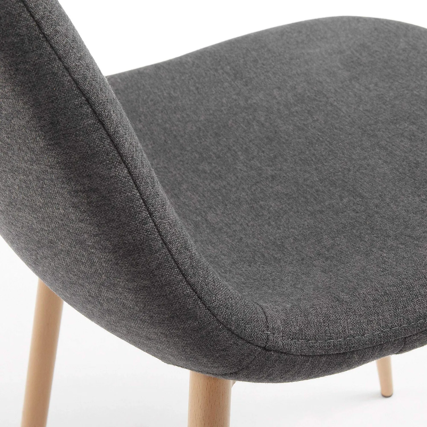 Kave Home Yaren Esszimmerstuhl Stoff