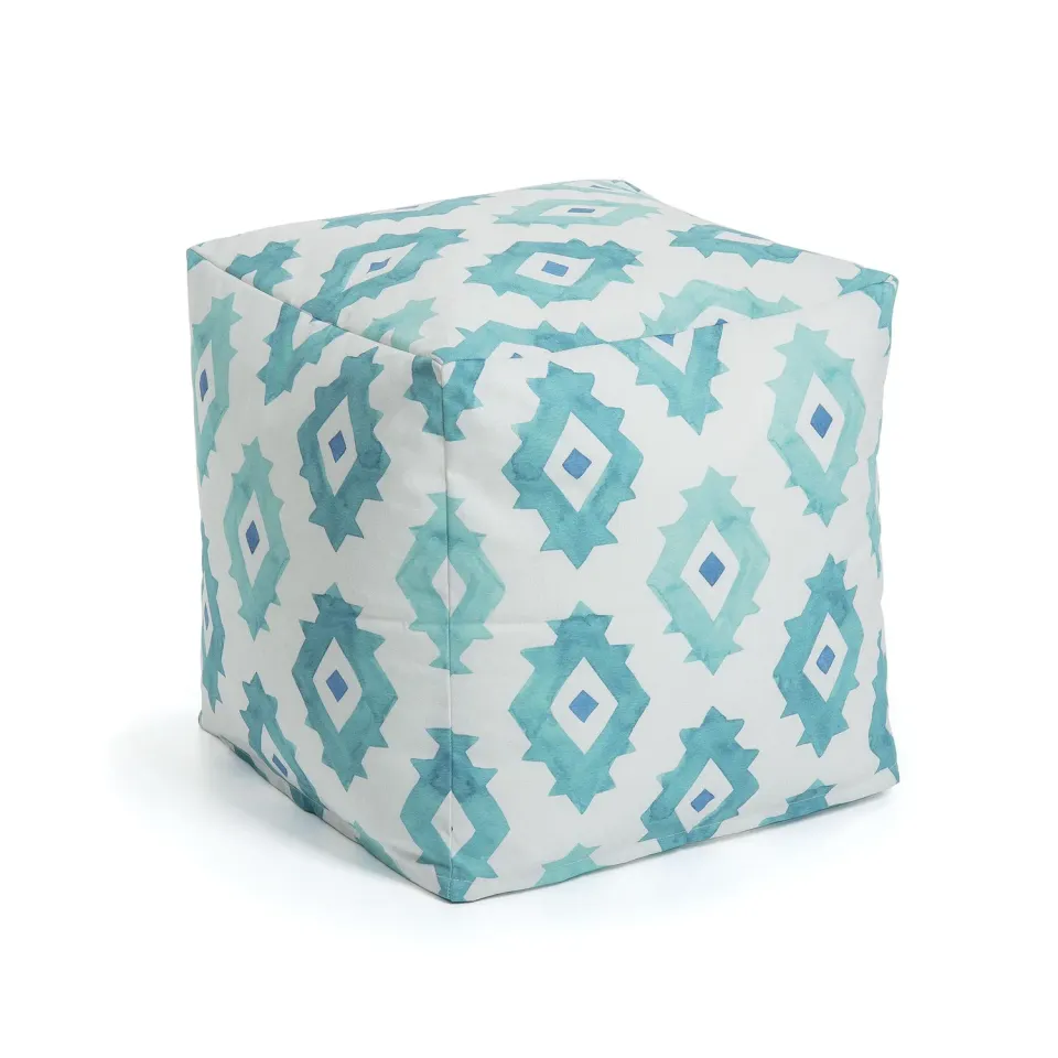 Kave Home Williams Pouf Sitzsack 45 cm Outdoor Acryl