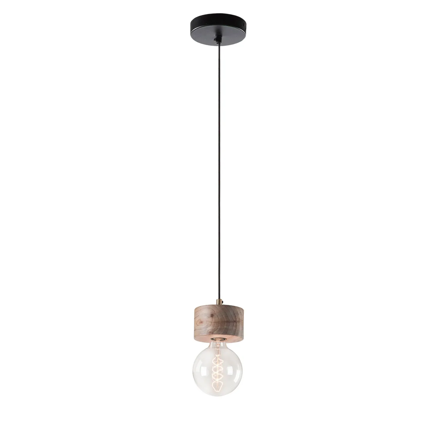 Kave Home Allie Pendelleuchte Mango E27 natur