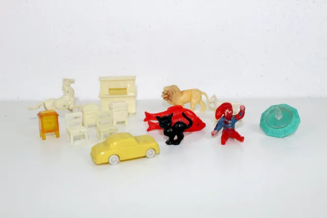 Mon Ami(e) Vintage Margarinefiguren Kunststoff 15 Stück
