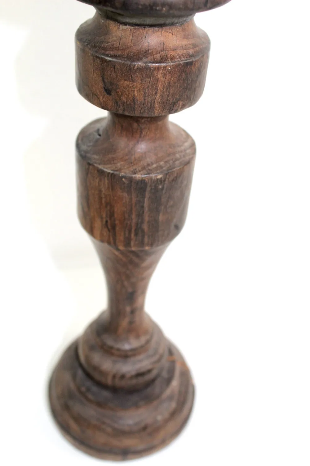 Mon Ami(e) Vintage Leuchte Holz Glas antik