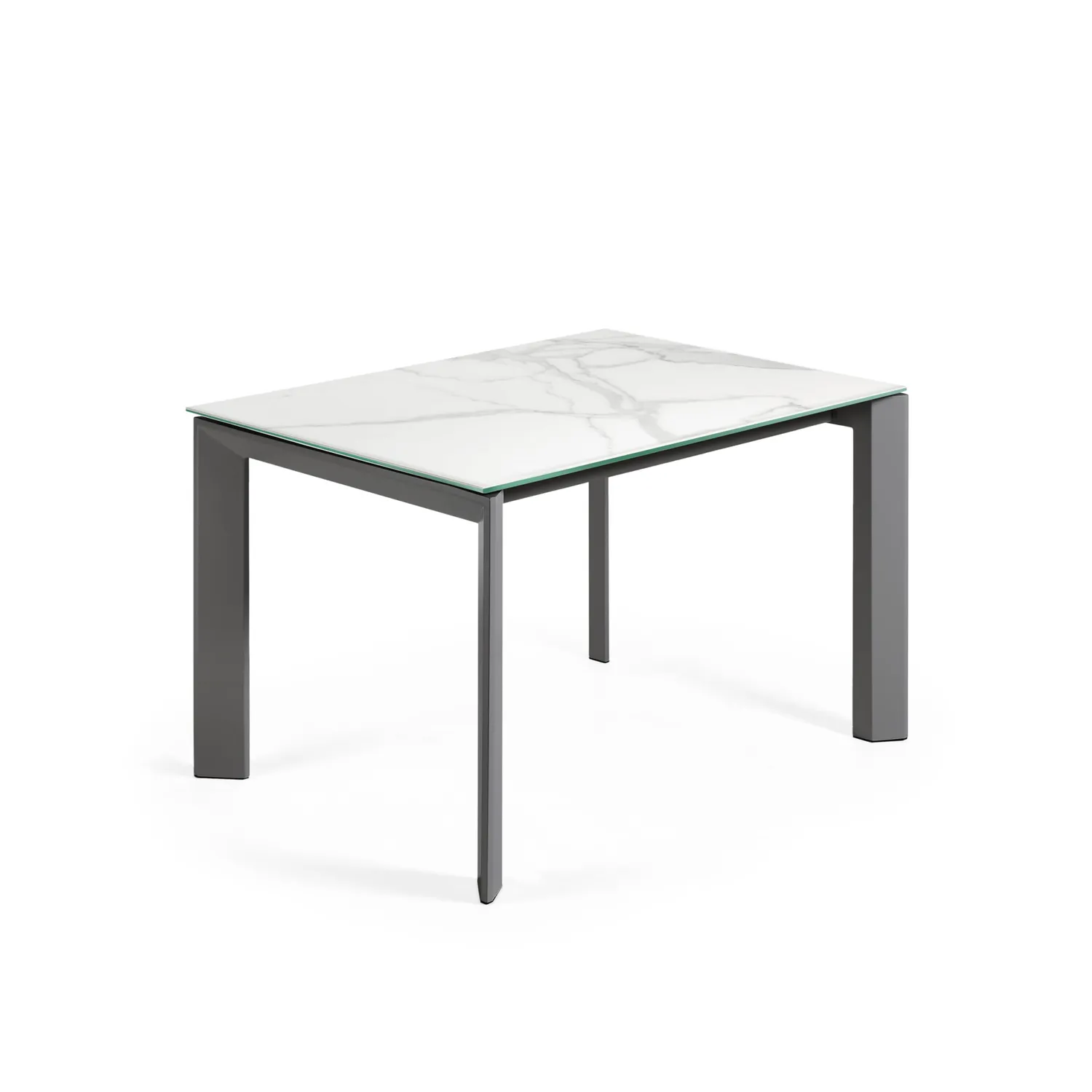 Kave Home 8,43E+12 Ausziehtisch weiß 120–180 cm KALOS