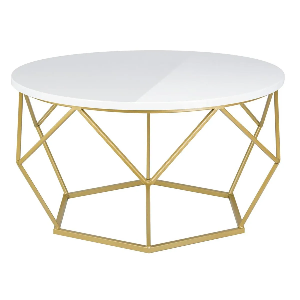 HOWHOMELY Diamond Beistelltisch