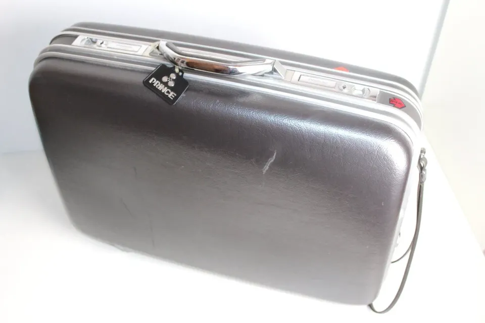 Mon Ami(e) Vintage Hartschalen-Koffer dunkelgrau vintage