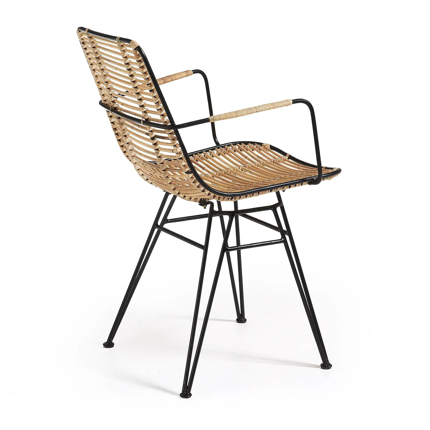 Kave Home Tishana Esszimmerstuhl Rattan
