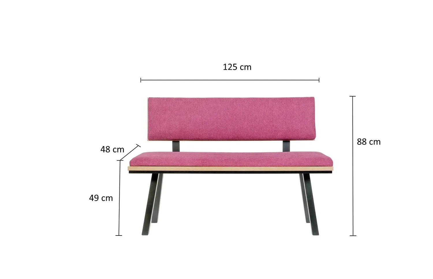 Kundler Home Die Elegante Essgruppe 3-tlg. A-Beine