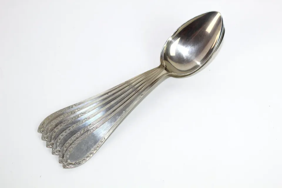 Mon Ami(e) Vintage Garantie Neusilber Löffel 6-teilig 20,5cm