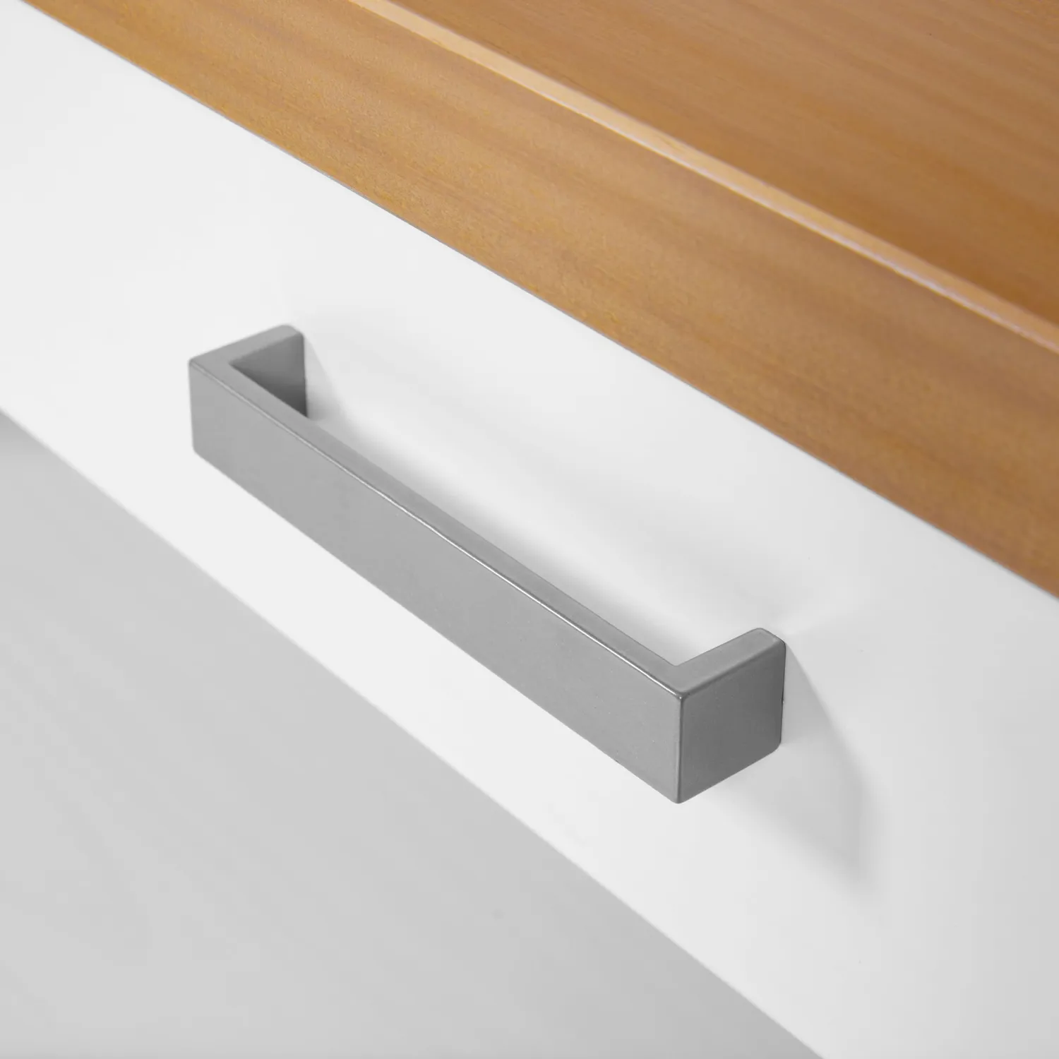Inter Link Kücheninsel Kiefer massiv weiß Eiche 115 cm