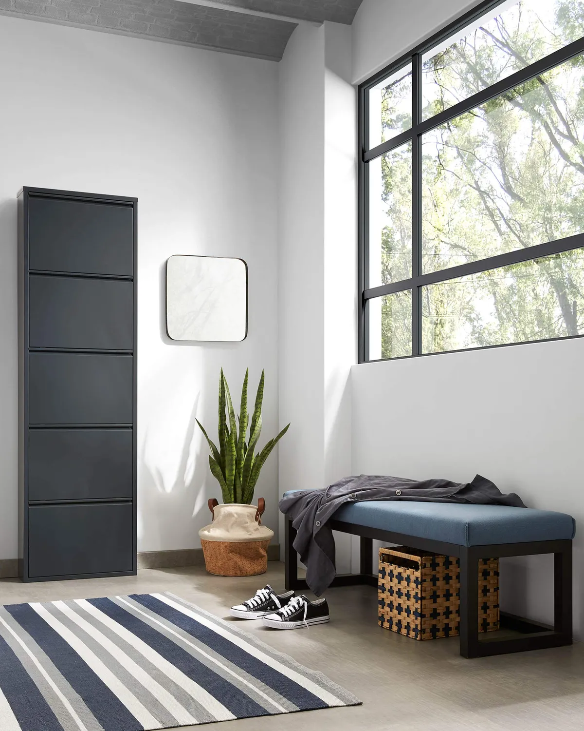 Kave Home Ode Schuhschrank für 15 Paar Schuhe
