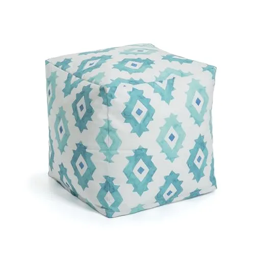 Kave Home Williams Pouf Sitzsack 45 cm Outdoor Acryl