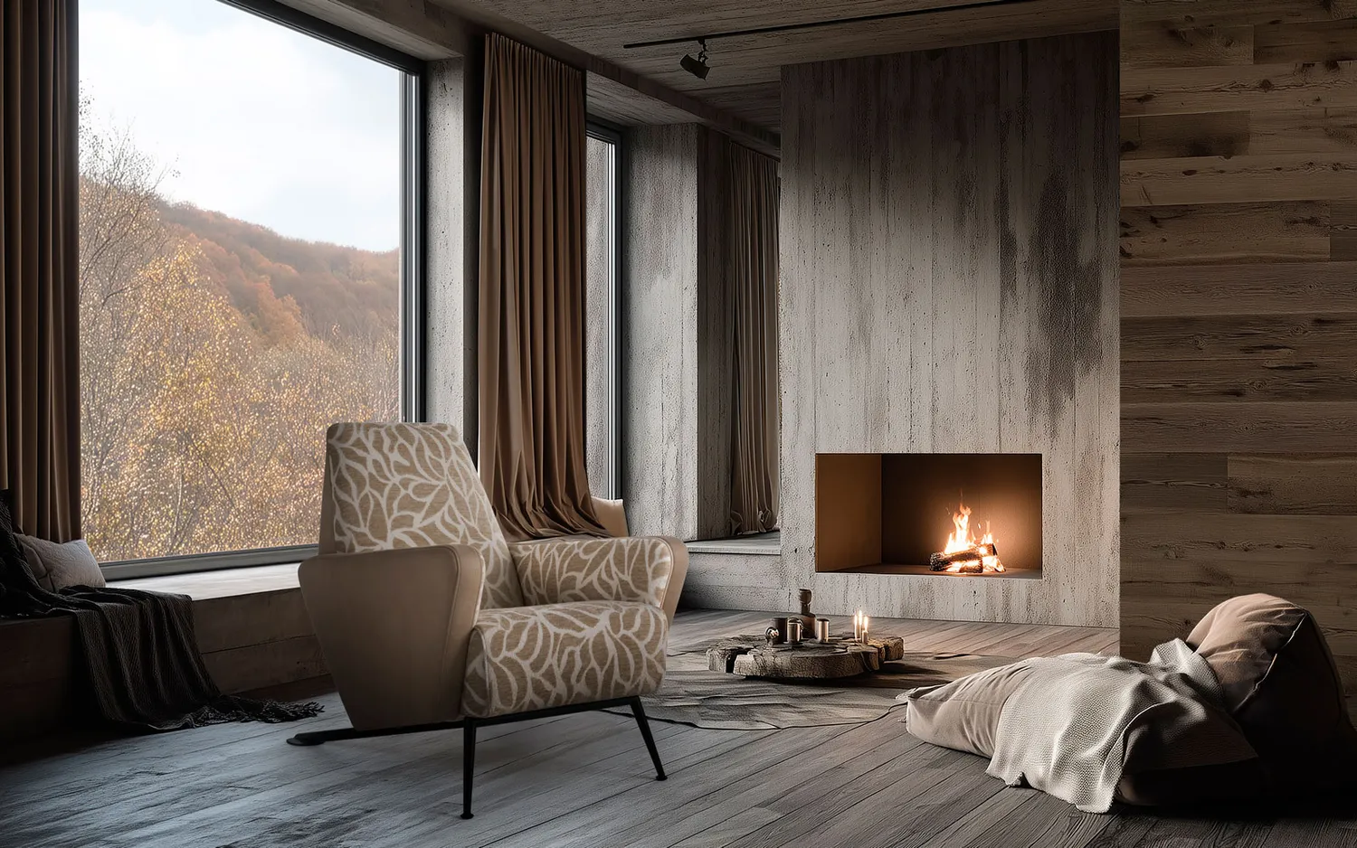 Alpina Design Brigitta Sessel Eisen Leinen