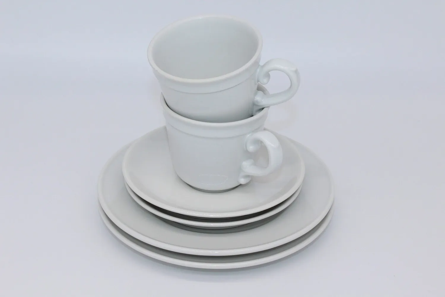 Mon Ami(e) Vintage Kaffeegedecke 2er-Set Keramik dreiteilig