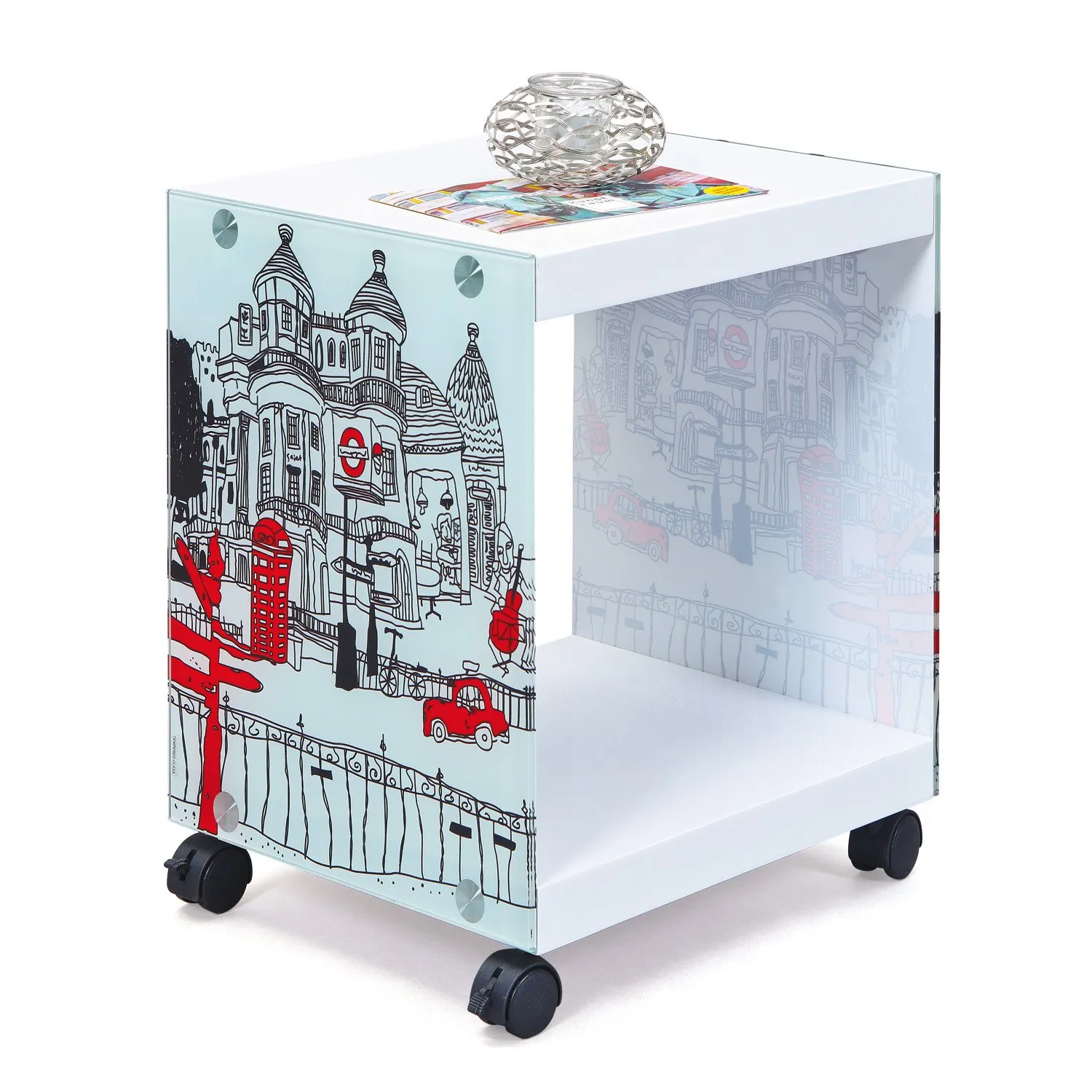Inter Link London Cube Beistelltisch Wuerfel