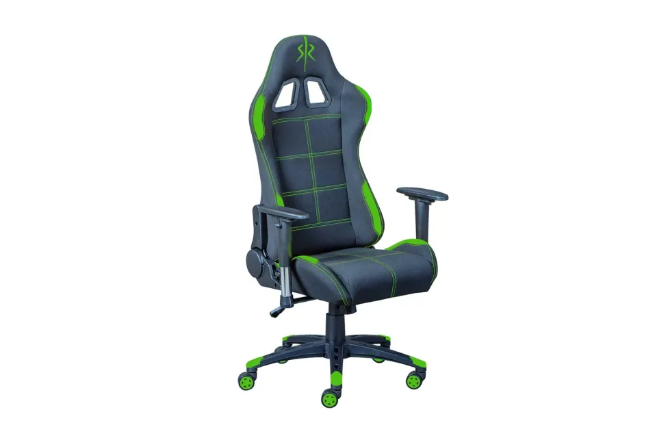 Inter Link Gaming Green Gamingstuhl Mesh