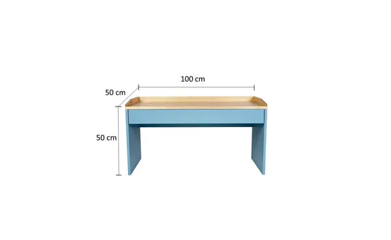 Kundler Home Kinderschreibtisch mit Schublade