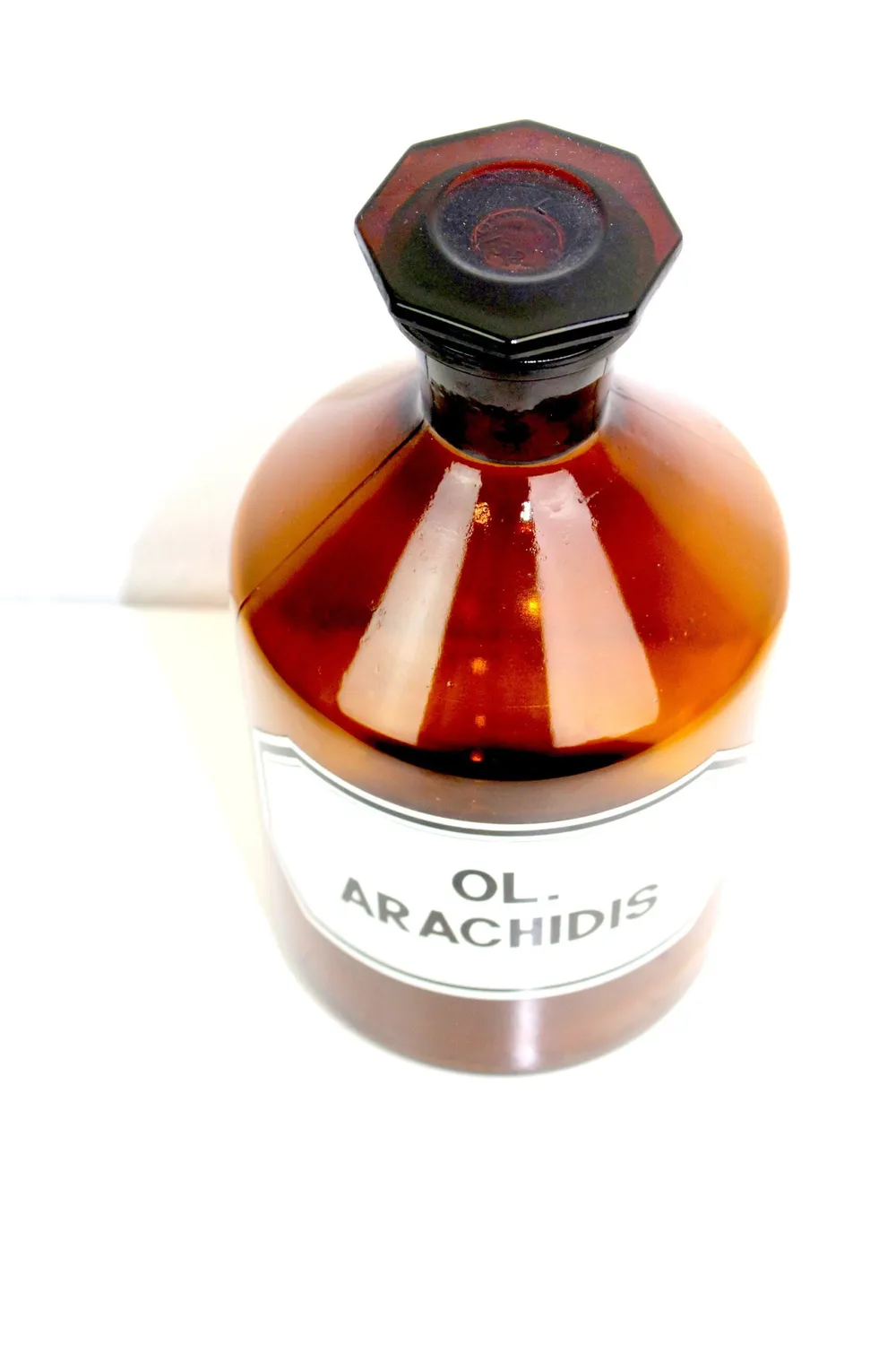 Mon Ami(e) Vintage Apothekerflasche 1 Liter braun Glas antik