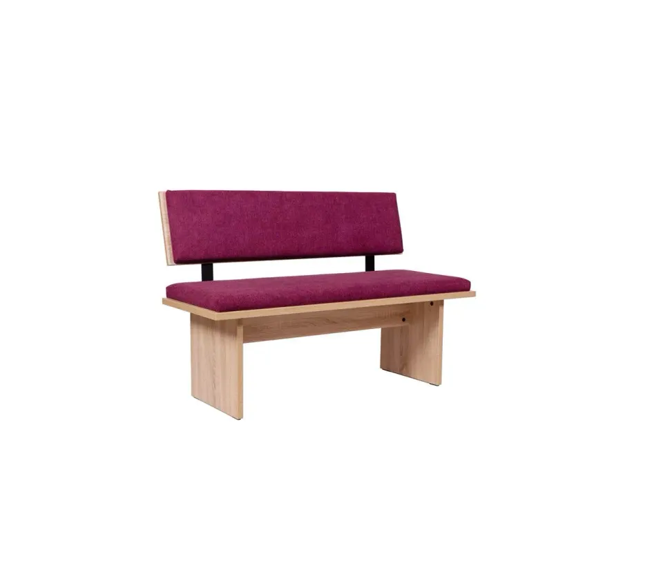 Kundler Home Die Stilvolle Trend Sitzbank mit Lehne