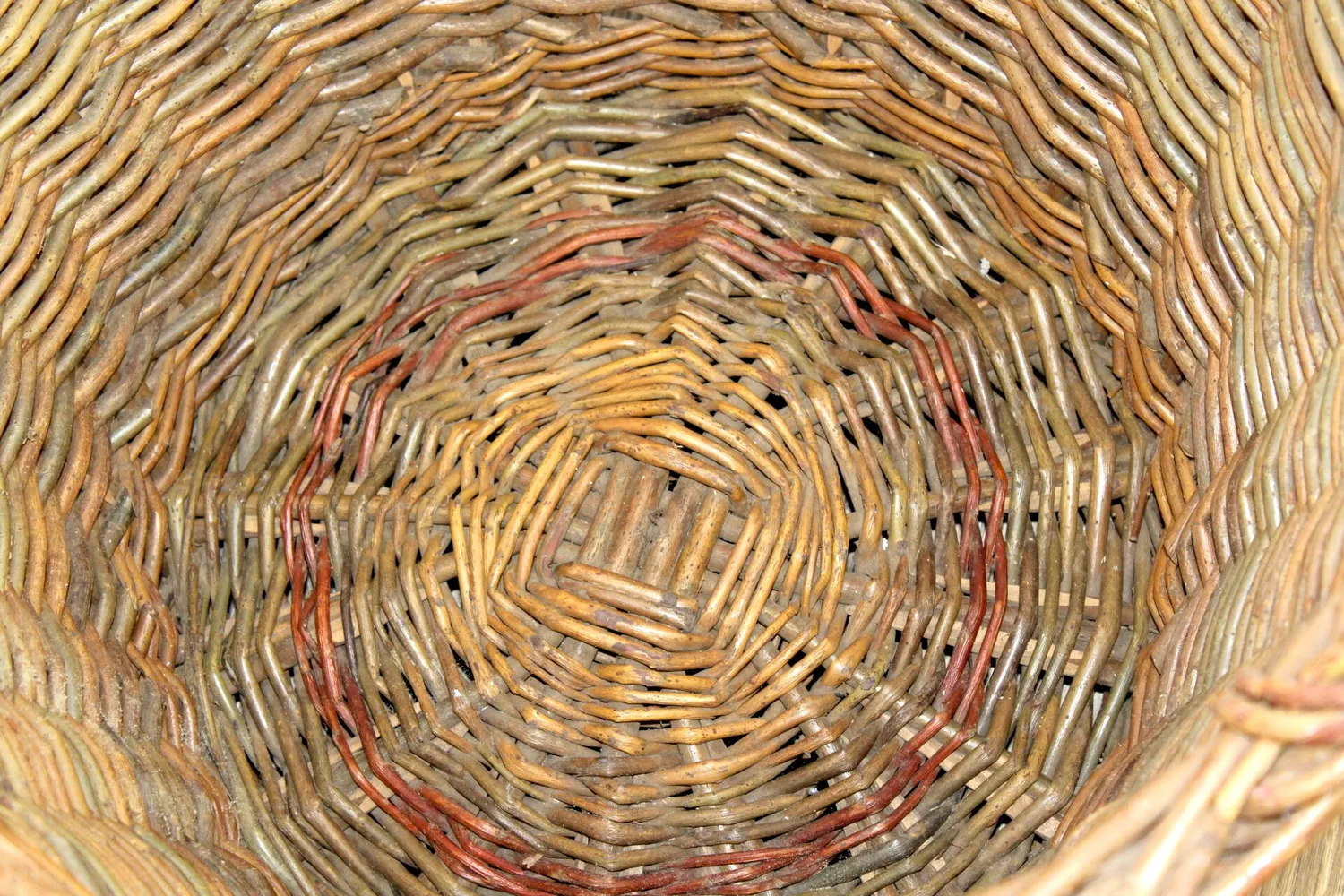 Mon Ami(e) Vintage Weidenkorb Handarbeit 45x31 cm