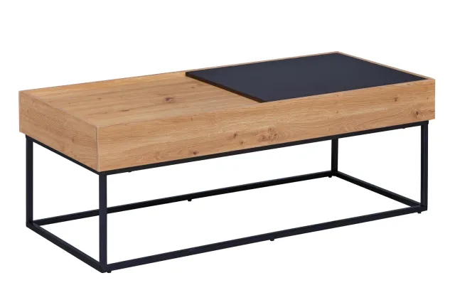 Inter Link Filora Couchtisch Artisan Eiche 110 cm verschiebbar