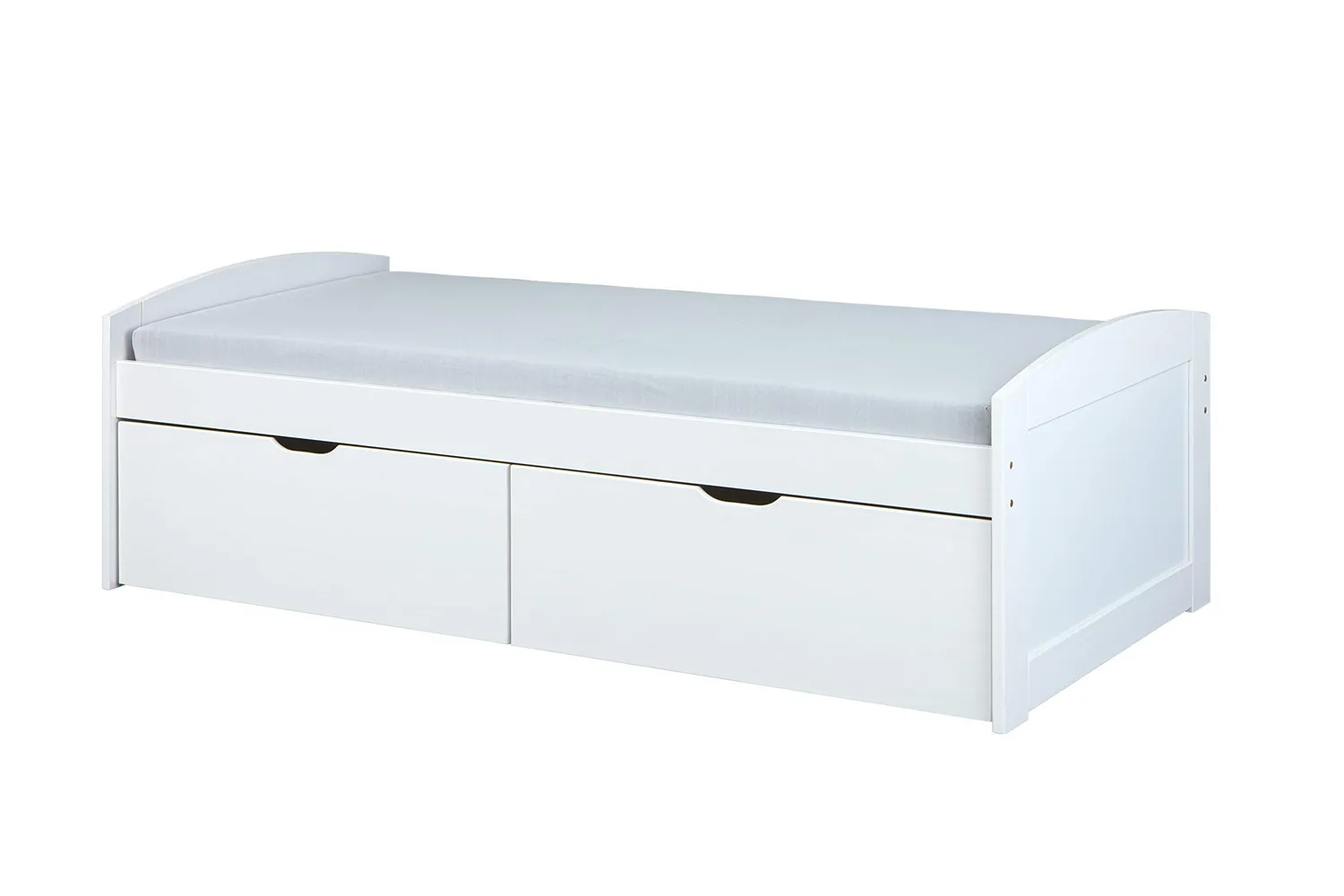 Inter Link Einar Funktionsbett 90x200 weiß Kiefer