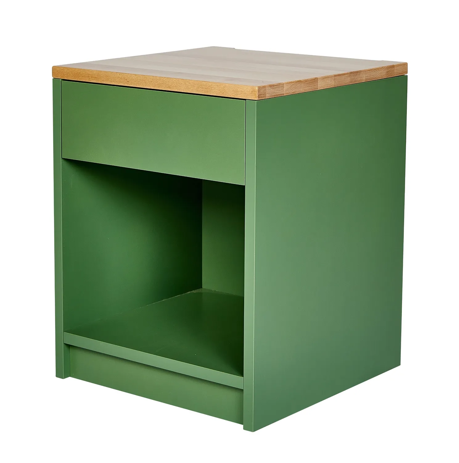 Kundler Home Nachttisch mit Schublade 40x40 cm