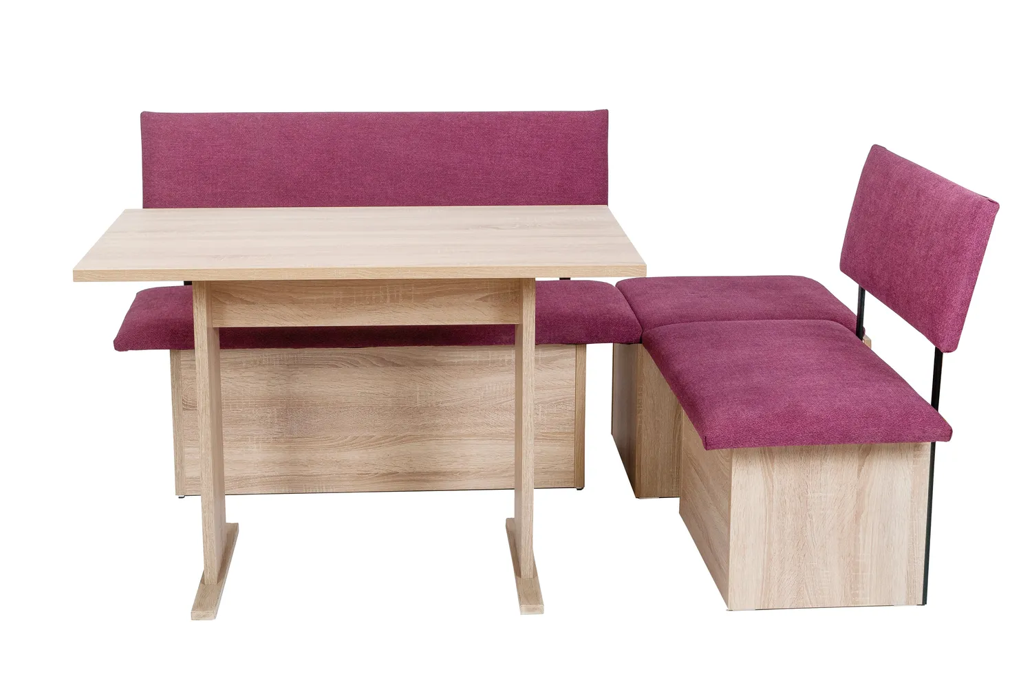 Kundler Home Das Raumwunder Eckbank Set 4-tlg. Truhe