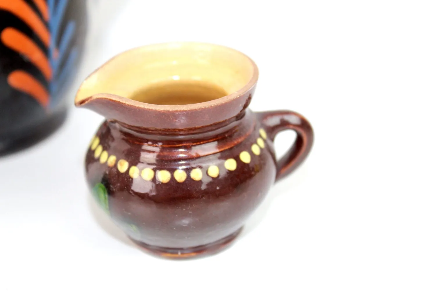 Mon Ami(e) Vintage Keramik-Set 3-teilig Krug Kännchen Topf