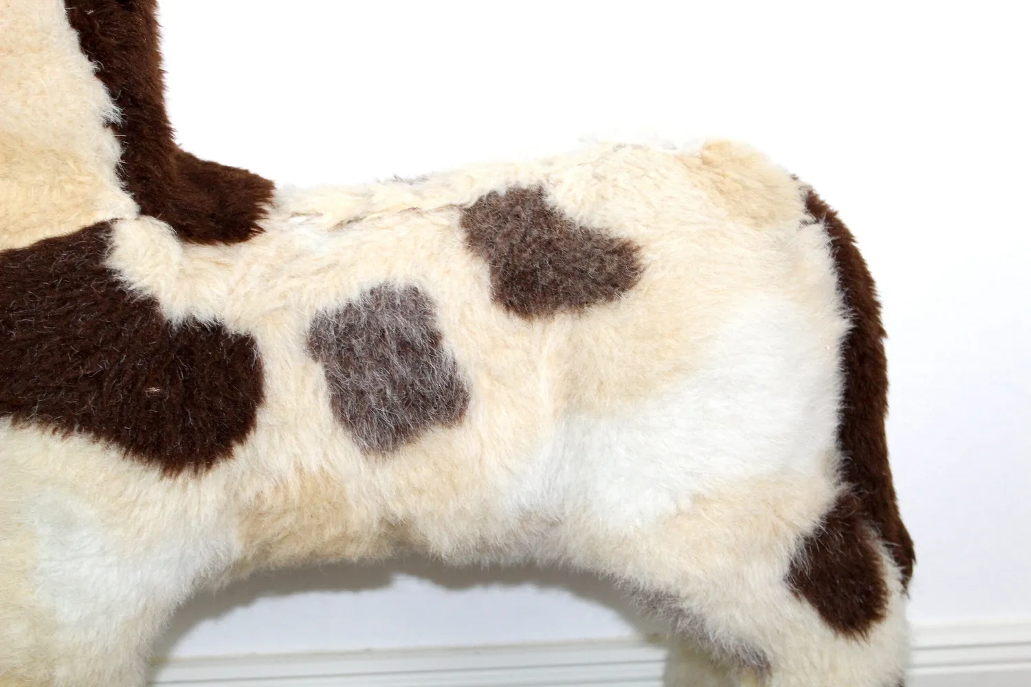 Mon Ami(e) Vintage Sitzpferd Kinder Fell 76 cm Stall-Deko